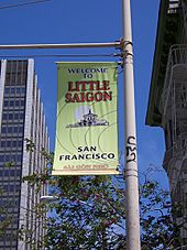 Little Saigon sign, San Francisco