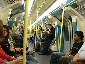London Underground Interior Jubilee line