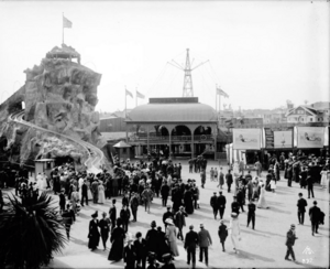 Midway Rides at Idora Park 1912