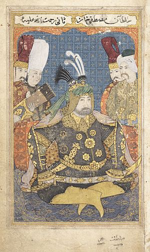 Mustafa II dressed in full armour.JPG