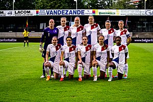 Netherlands womens national football team May 2014
