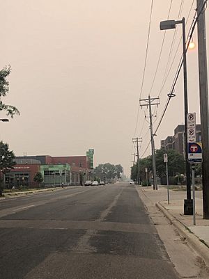 Smoke in Minneapolis