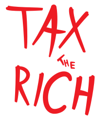 Tax the Rich Graphic