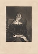 The Orphan (mezzotint) by Henry Leverseege