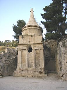 Tomb of Avshalom in the Kidron Valley;