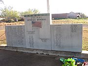 Veteran's Monument in Encinal, TX IMG 2460