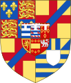 Arms of Arthur Plantagenet, 1st Viscount Lisle (after 1511)
