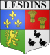 Coat of arms of Lesdins