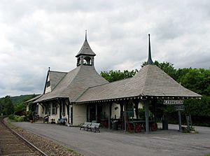 D&H Railroad Depot, Westport, New York