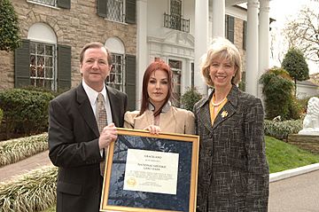 Designation of Graceland Mansion as a National Historic Landmark 2006