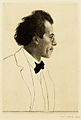 Emil Orlik Gustav Mahler 1902