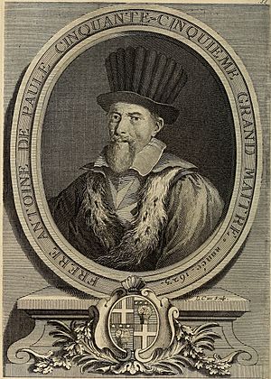 Histoire des Chevaliers Hospitaliers de S. Jean de Jerusalem - appellez depuis les Chevaliers de Rhodes, et aujourd'hui les Chevaliers de Malthe (1726) (14777484111).jpg