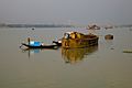 Hooghly River in Kolkata, India