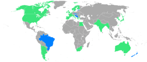 1920 Summer Olympics countries