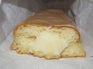 All Stars Donut Cream Filled Maple Bar Doughnut (37231019975)