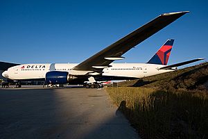 Delta Air Lines Boeing 777-200ER (new livery - October 2 2008)