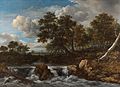 Jacob Isaacksz. van Ruisdael - Landschap met waterval - Google Art Project