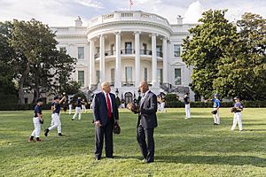 President Trump Hosts the Opening Day of the Little League Baseball Season (50147901676)