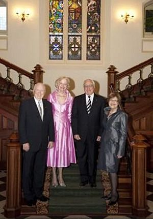 Quentin Bryce and Ken Michael