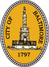 Official seal of Baltimore