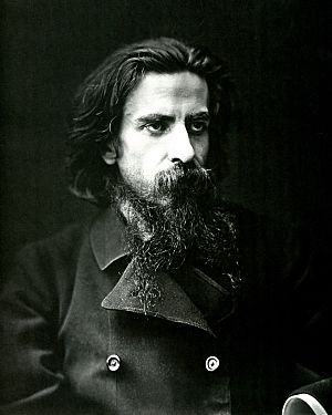 V.S.Solovyov 1890s photo by P.S.Zhukov