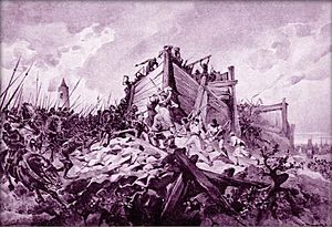 Adolf Liebscher - Bitva na hoře Vítkově dne 14. července roku 1420