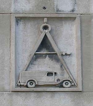 Autocar Building detail - Detroit Michigan
