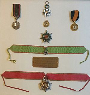 Charles Chaillé Long's Medals (minus AGS Day)