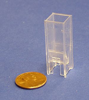 Cuvette with penny