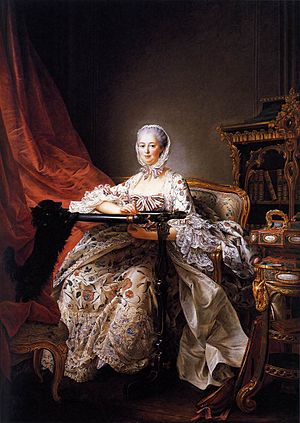 François-Hubert Drouais - Madame de Pompadour - WGA6694