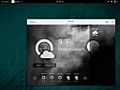 GNOME Shell & GNOME Weather 3.14--running on AOSC OS3