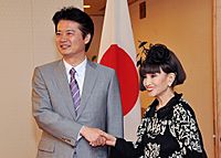 Koichiro Gemba and Tetsuko Kuroyanagi 20120705 1