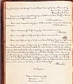 Log of the USS United States August 18 1843 entry of Herman Melville O S as crew