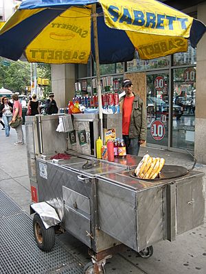 NYC Hotdog cart