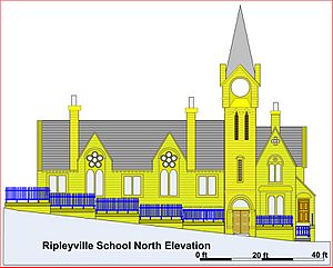 Ripley Ville school north elevation