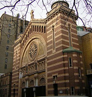 Roman Catholic Church of the Holy Trinity at 213 West 82nd Street