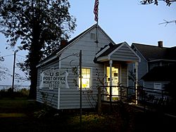 Post office in the historic district