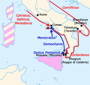 War with Sextus Pompeius part 1 en