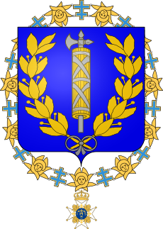 Armes Valery Giscard d'Estaing (Ordre du Seraphin)