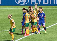 Australia vs Japan 2015-06-27 FIFA Women's World Cup Canada 2015 - Edmonton (18604031433) (cropped)