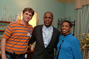 Danny Glover and Donna Edwards, January 14, 2008