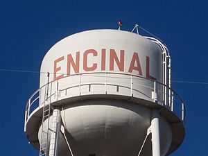 Encinal water tower
