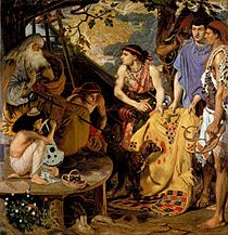 Ford Madox Brown - The Coat of Many Colours - Google Art Project
