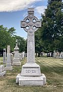 Grave of William Emmett Dever (1862–1929) at Calvary Cemetery, Evanston 1