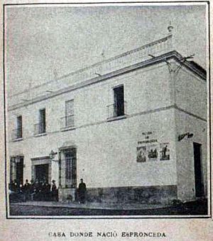 House where Espronceda was born