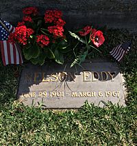 Nelson Eddy Grave