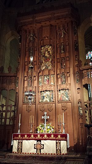 Reredos in St Peter's Cathedral