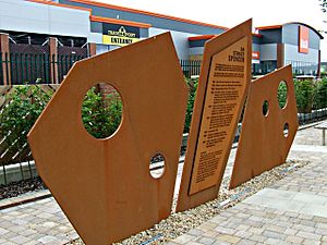 Stanley Spencer sculpture Port Glasgow