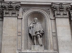 Statue Of Sir Hugh Middleton-Royal Exchange-London