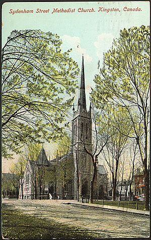 Sydenham Street Methodist Church, Kingston, Canada 1910.jpg